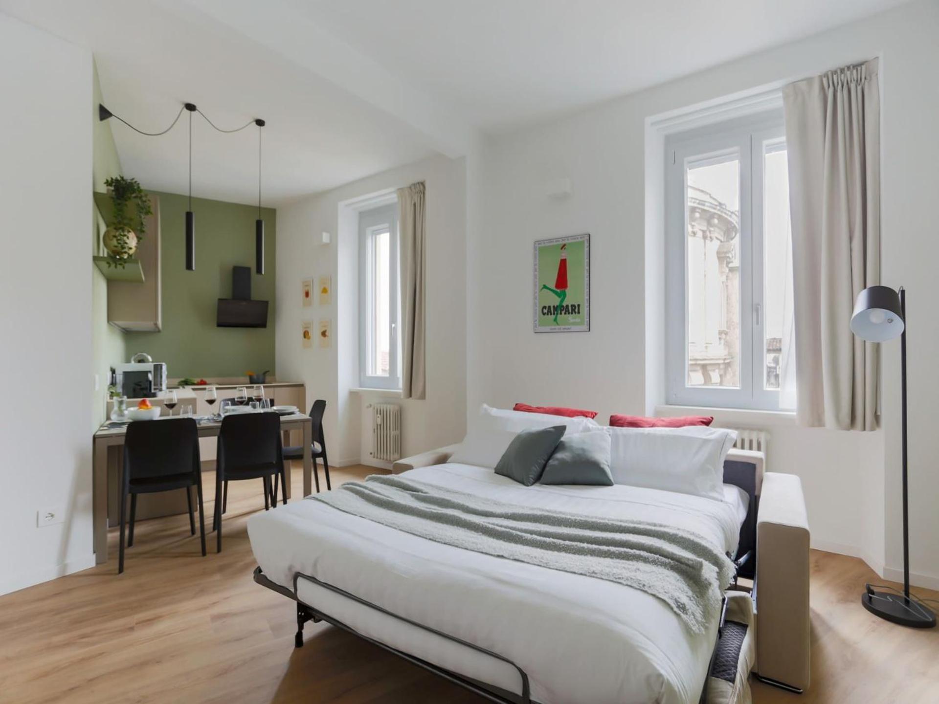 מילאנו The Best Rent - Spacious And Renovated Two-Bedroom Apartment Downtown מראה חיצוני תמונה
